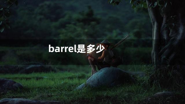barrel是多少