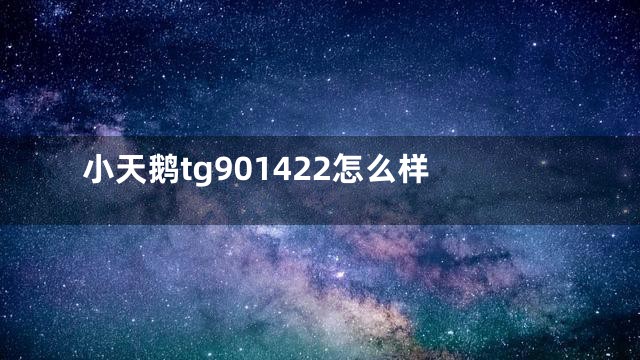小天鹅tg901422怎么样