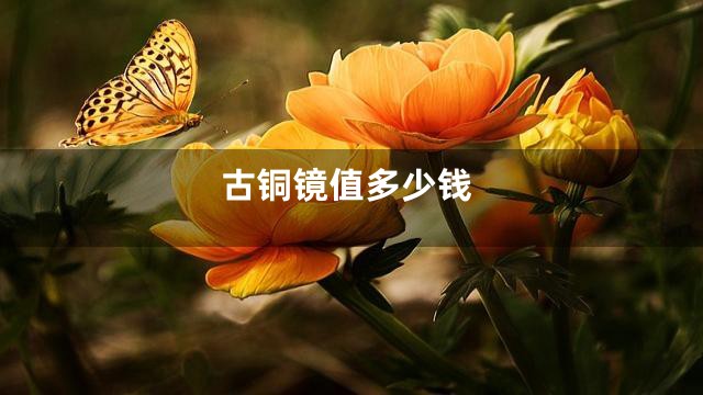 古铜镜值多少钱