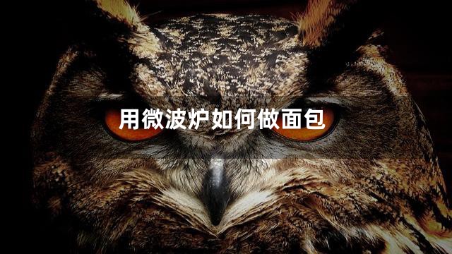 用微波炉如何做面包