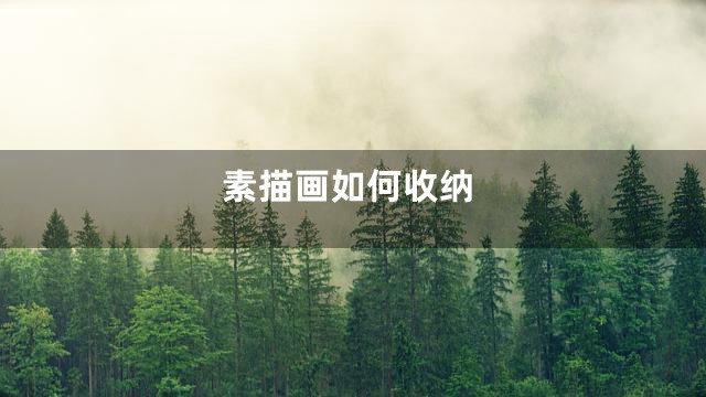 素描画如何收纳