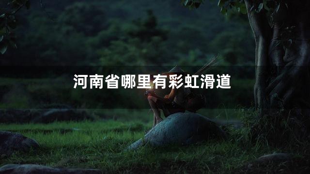 河南省哪里有彩虹滑道