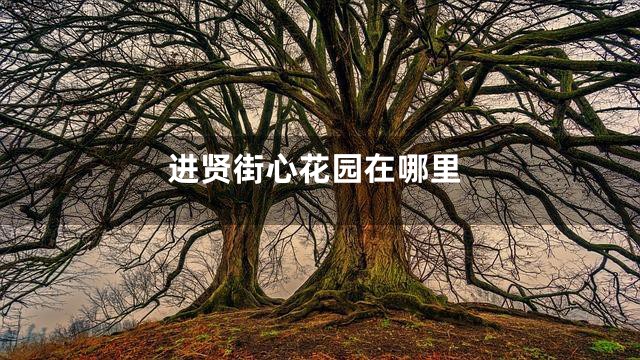 进贤街心花园在哪里