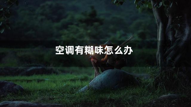 空调有糊味怎么办