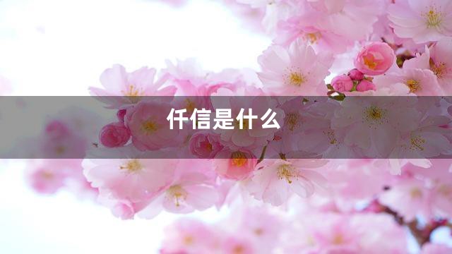 仟信是什么
