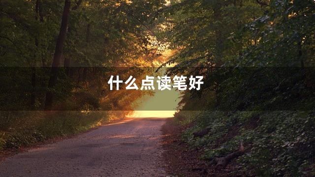 什么点读笔好