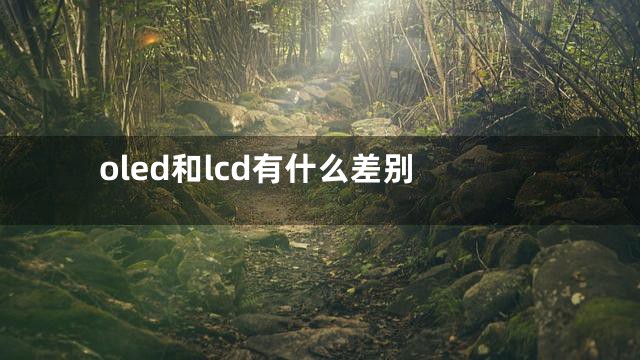 oled和lcd有什么差别