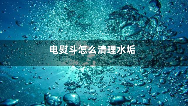 电熨斗怎么清理水垢