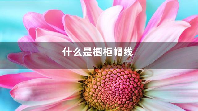 什么是橱柜帽线