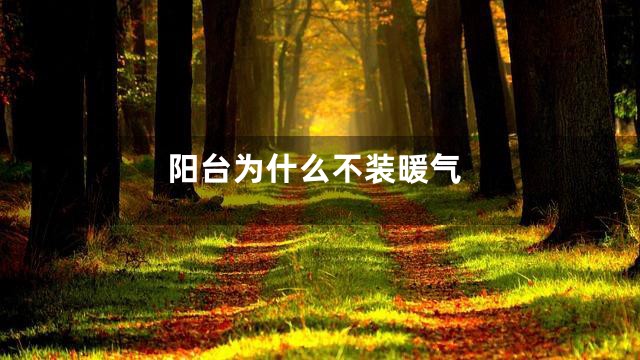 阳台为什么不装暖气