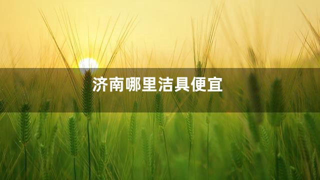 济南哪里洁具便宜