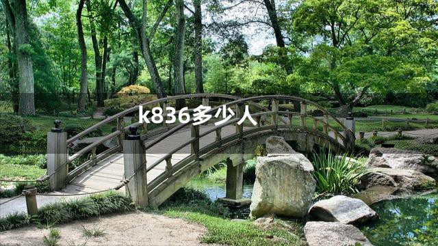 k836多少人
