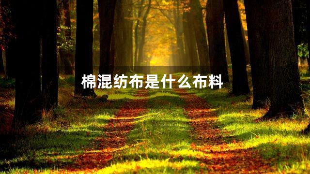 棉混纺布是什么布料