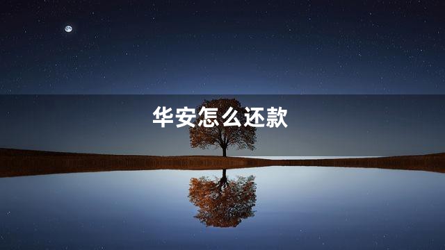 华安怎么还款