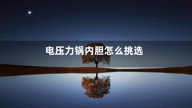 电压力锅内胆怎么挑选