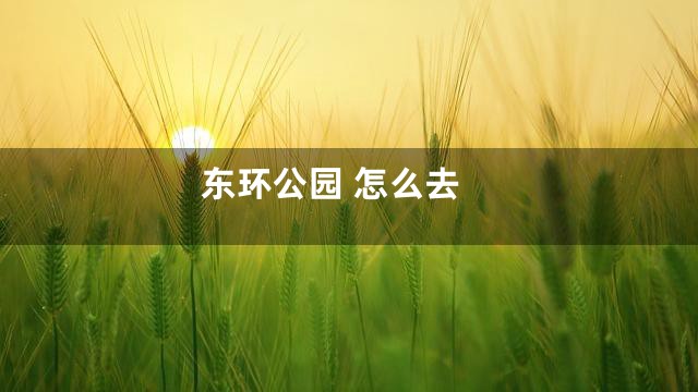 东环公园 怎么去