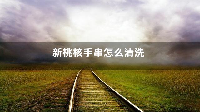 新桃核手串怎么清洗