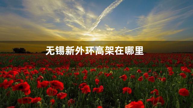 无锡新外环高架在哪里