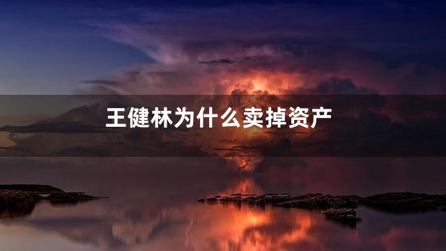 王健林为什么卖掉资产