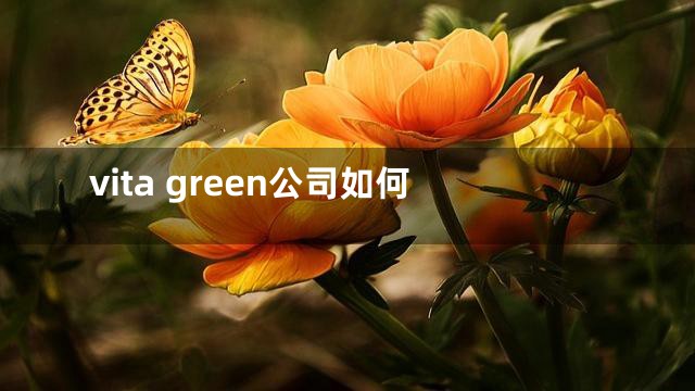 vita green公司如何
