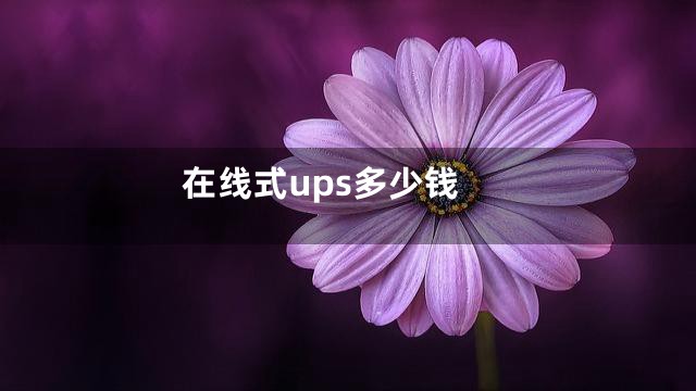 在线式ups多少钱