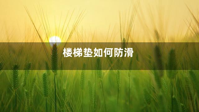 楼梯垫如何防滑