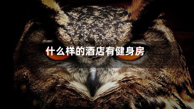 什么样的酒店有健身房