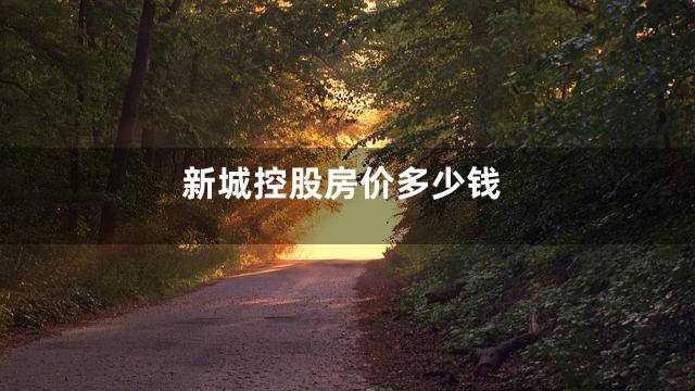 新城控股房价多少钱