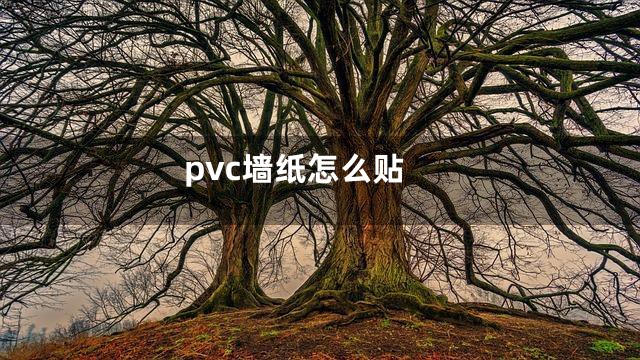 pvc墙纸怎么贴