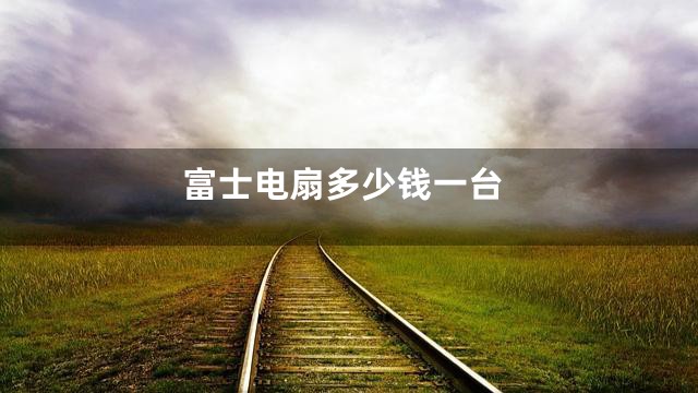 富士电扇多少钱一台