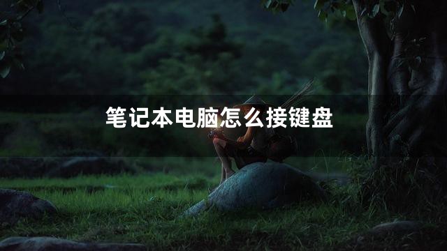 笔记本电脑怎么接键盘