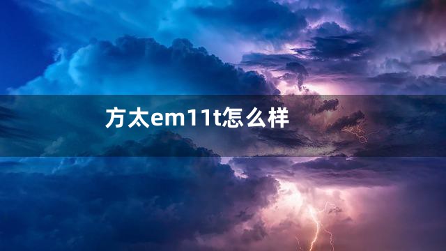 方太em11t怎么样