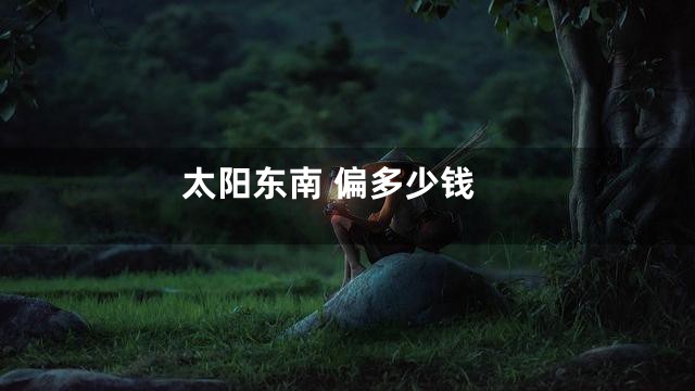 太阳东南 偏多少钱