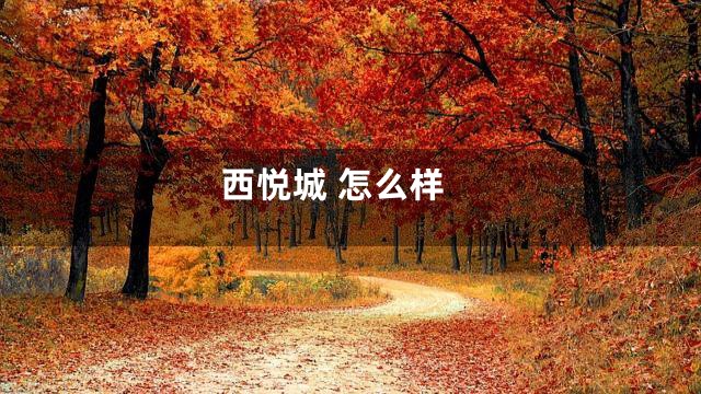 西悦城 怎么样