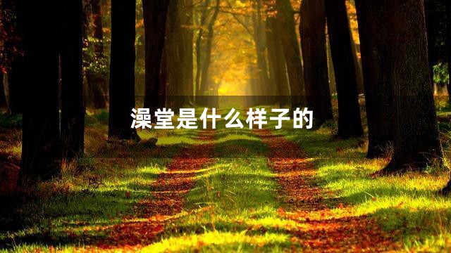 澡堂是什么样子的