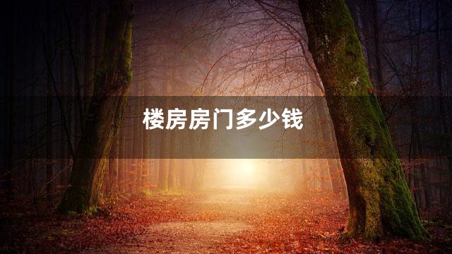 楼房房门多少钱