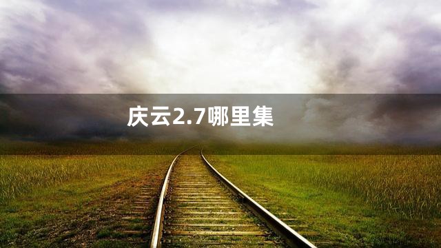 庆云2.7哪里集
