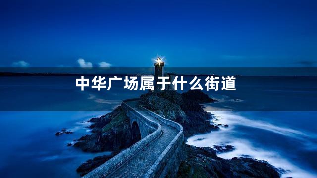 中华广场属于什么街道