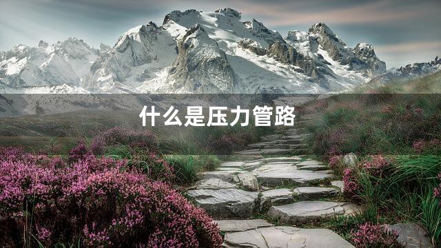 什么是压力管路