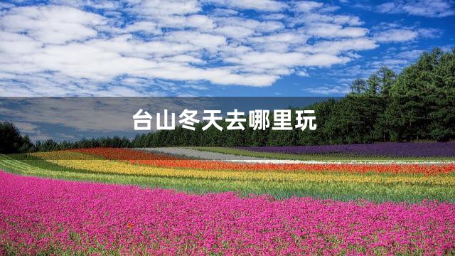 台山冬天去哪里玩