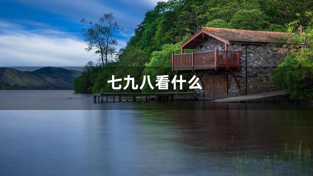 七九八看什么