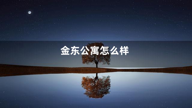 金东公寓怎么样
