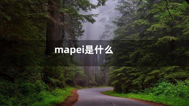 mapei是什么