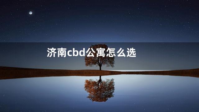 济南cbd公寓怎么选