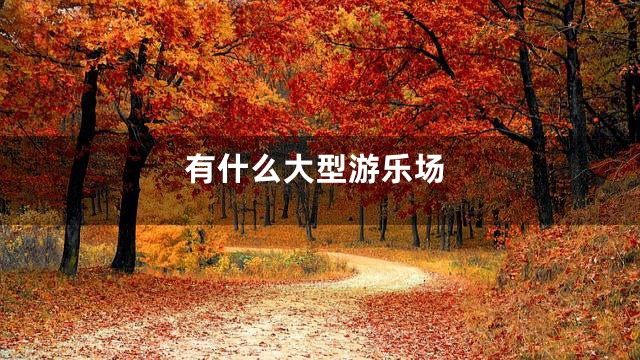 有什么大型游乐场