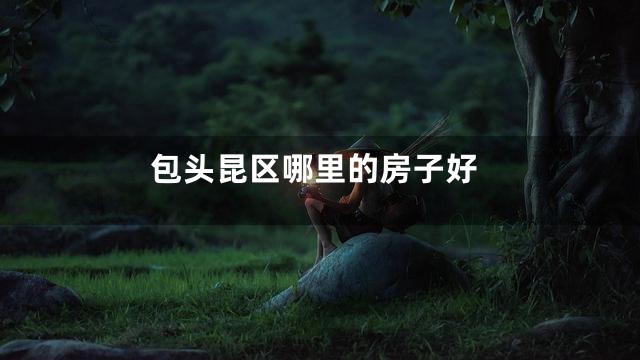 包头昆区哪里的房子好