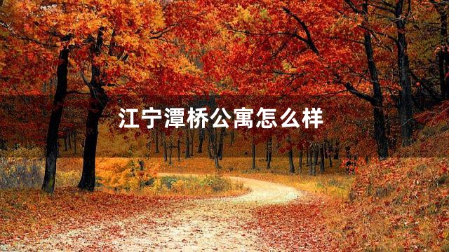 江宁潭桥公寓怎么样