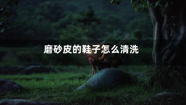 磨砂皮的鞋子怎么清洗