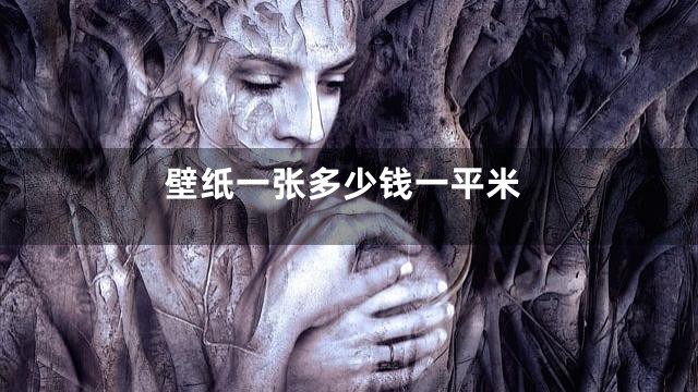 壁纸一张多少钱一平米