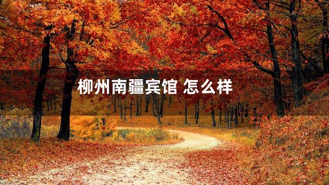 柳州南疆宾馆 怎么样